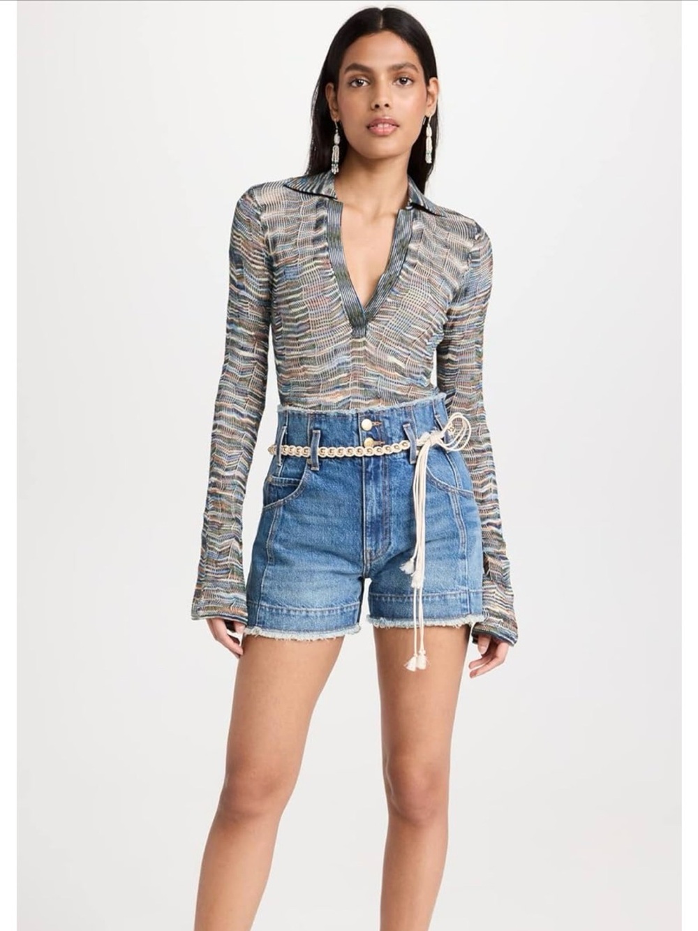 Ulla Johnson Charlotte denim shorts